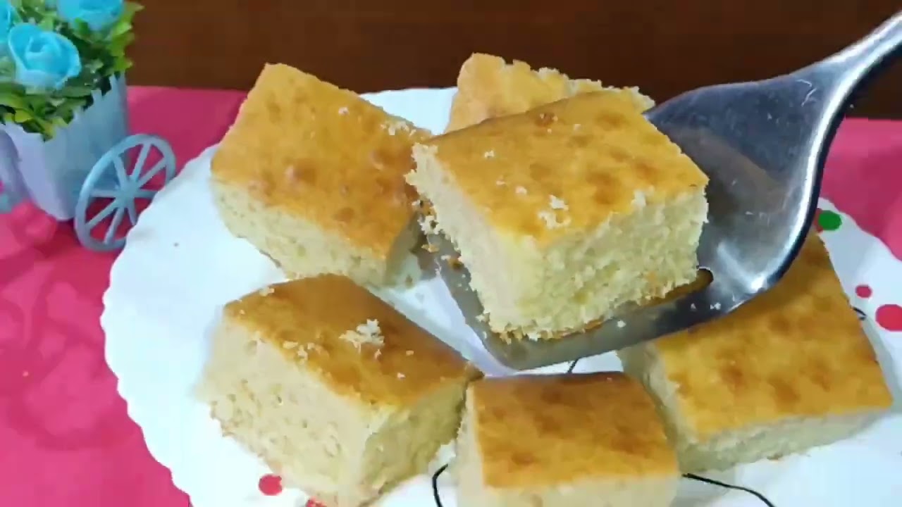 كيك الحليب الساخن 
