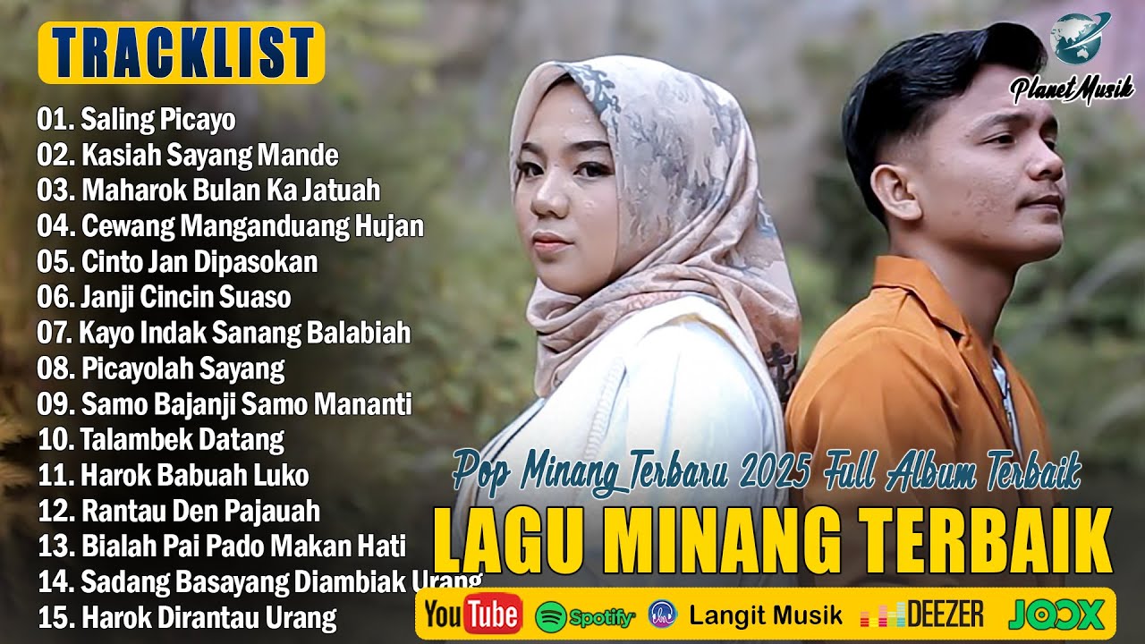 Lagu Minang Terbaru 2025 Paling Enak Didengar Tiktok Saat Ini - Album Minang Bikin Baper