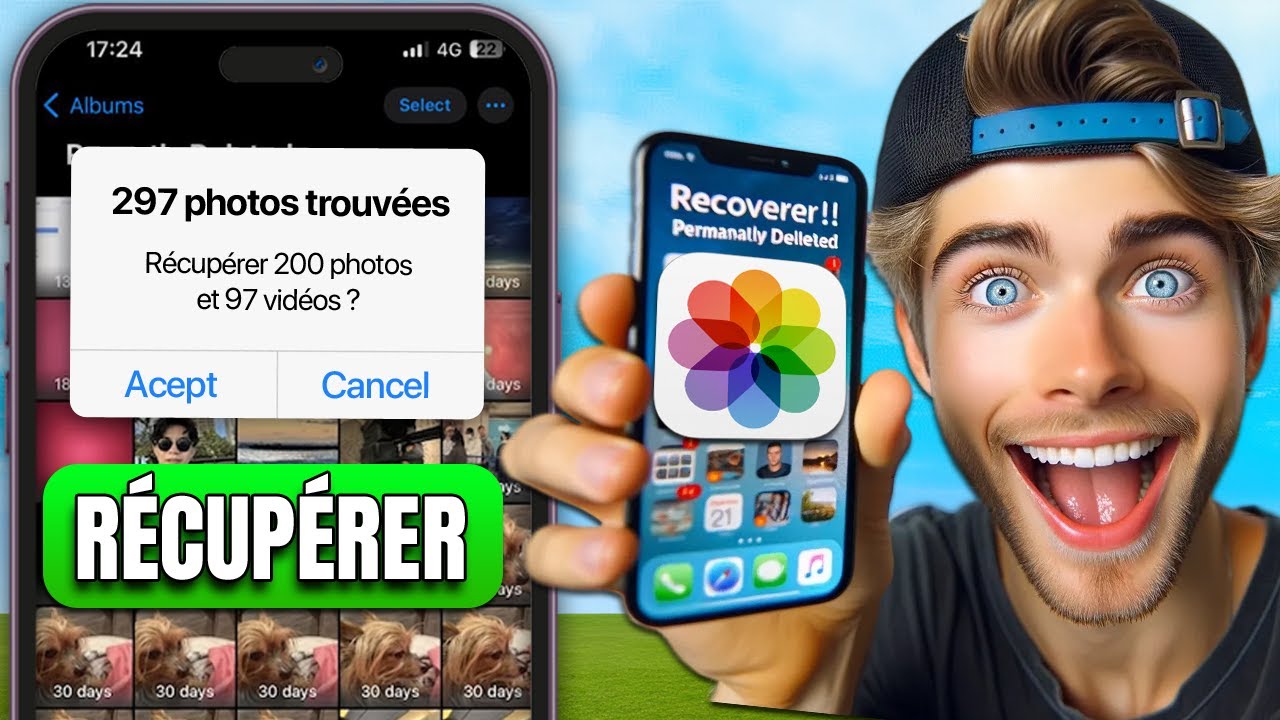 🔄 R&Eacute;CUP&Eacute;RER des Photos & Vid&eacute;os Supprim&eacute;es D&eacute;finitivement sur iOS | Guide Simple pour iPhone & iPad!