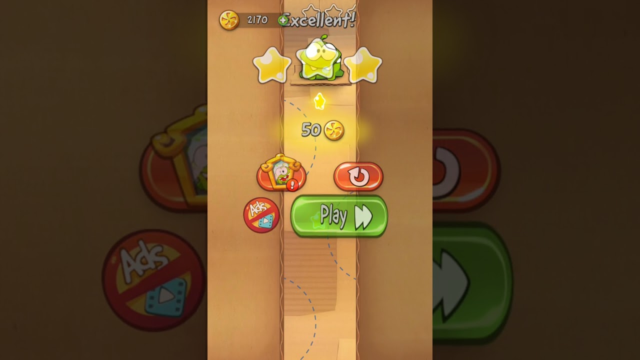 حاولت أهزم كل الجامات في لعبة OM NOM 