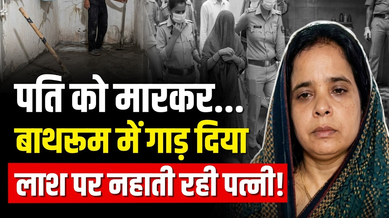 Agra Murder Case: पति को मारकर Bathroom में गाड़ दिया, 45 दिनों तक लाश पर नहाती रही Ruby!