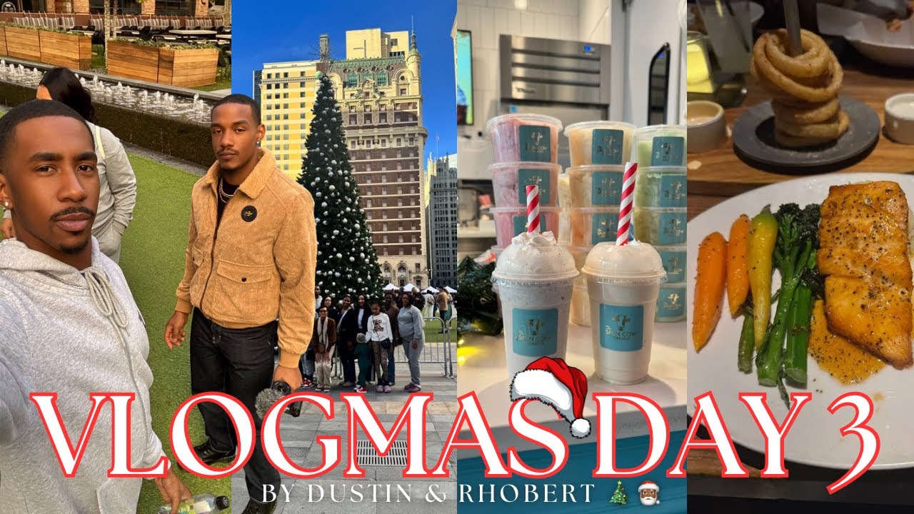 VLOGMAS DAY 3 | EXPLORING DALLAS + FIANCÉ ERA LOADING + LAST DAY WITH FAMILY
