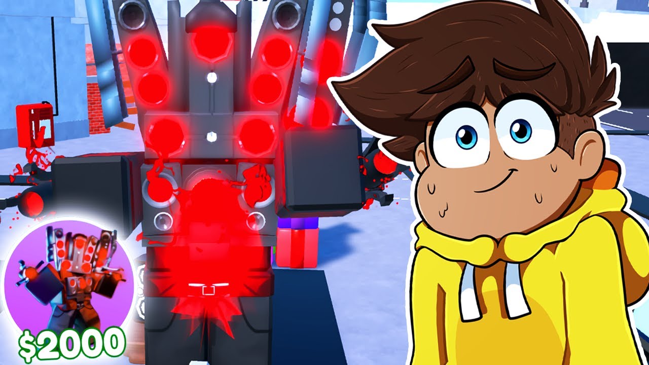 o Poder Absurdo do HYPER UPGRADED TITAN SPEAKERMAN No Toilet Tower Defense! | Roblox