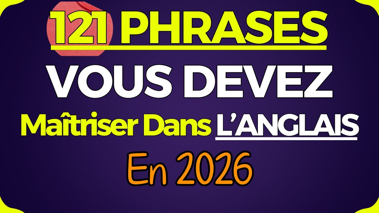 Écoutez ceci tous les jours et votre anglais progressera 🚀 Apprenez l'anglais rapidement
