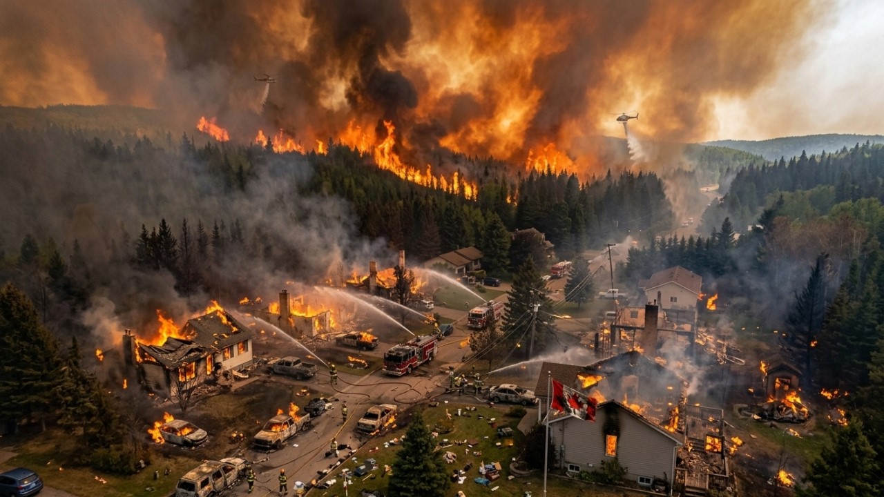 SHOCKING UPDATE: Ontario Wildfires Reach Critical Level | Thousands Forced to Flee