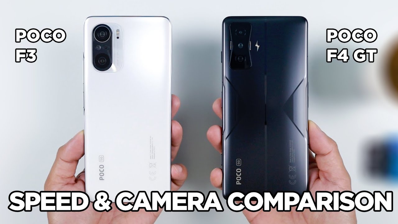POCO F3 vs POCO F4 GT SPEED & CAMERA Comparison | Zeibiz