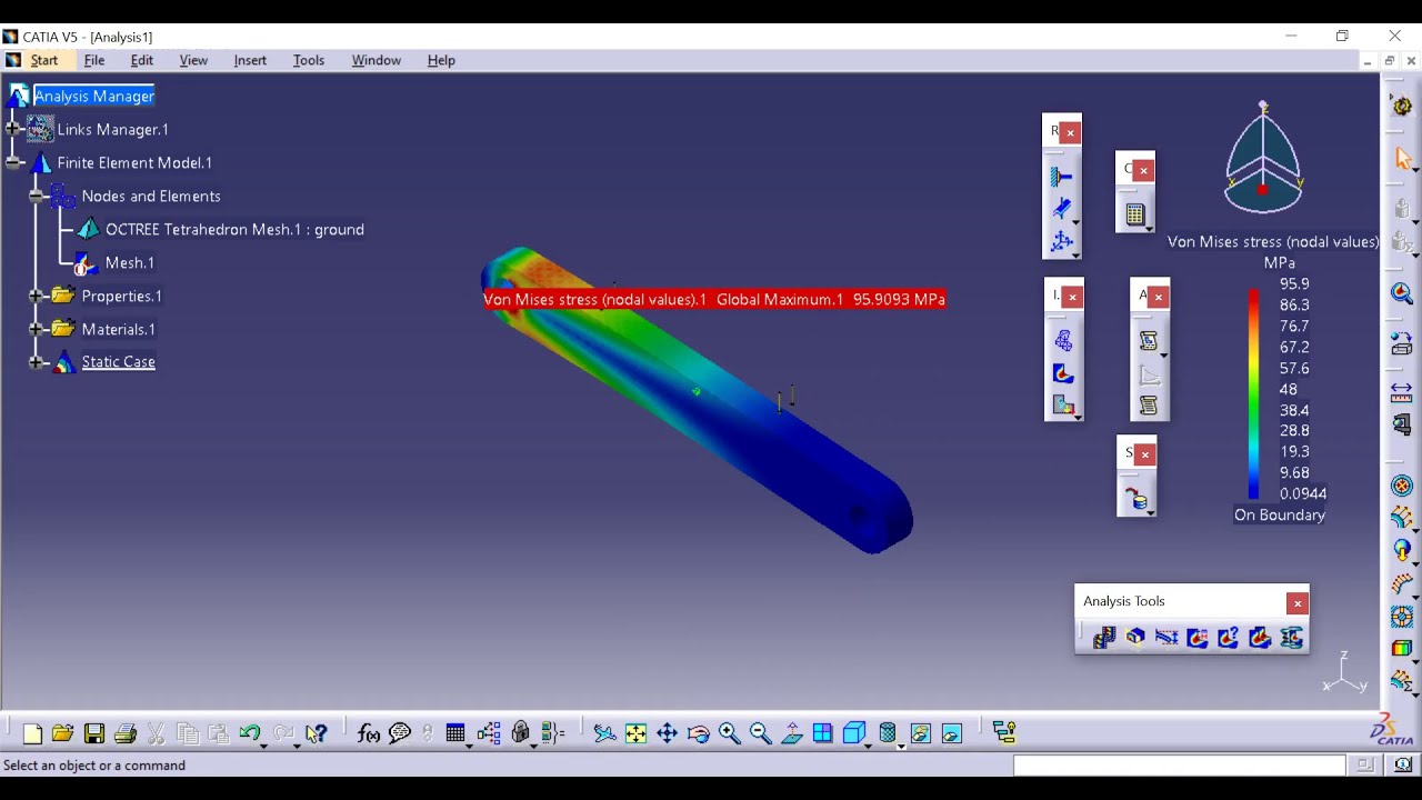 Structural Analysis in CATIA
