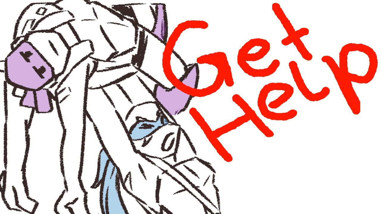 Get Help but it's the disaster twins | ROTTMNT Animatic