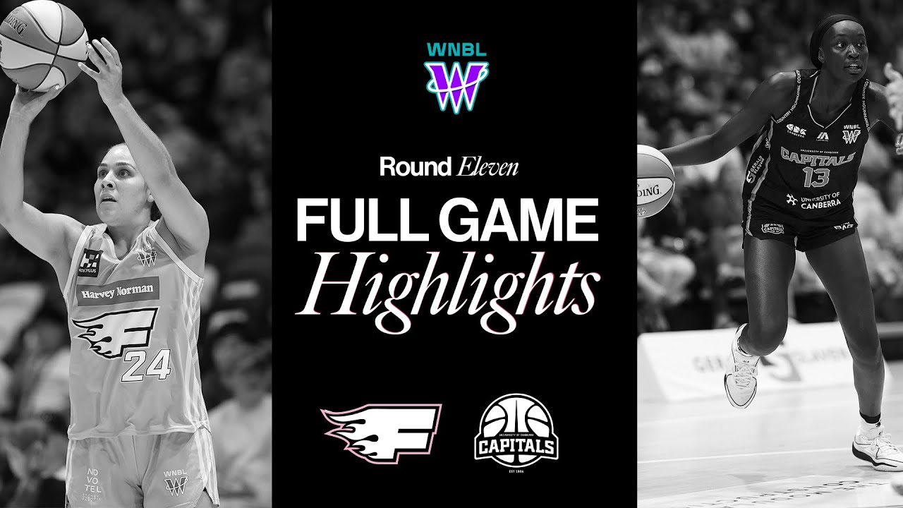 UC Capitals vs Sydney Flames Game Highlights Round 11 WNBL26