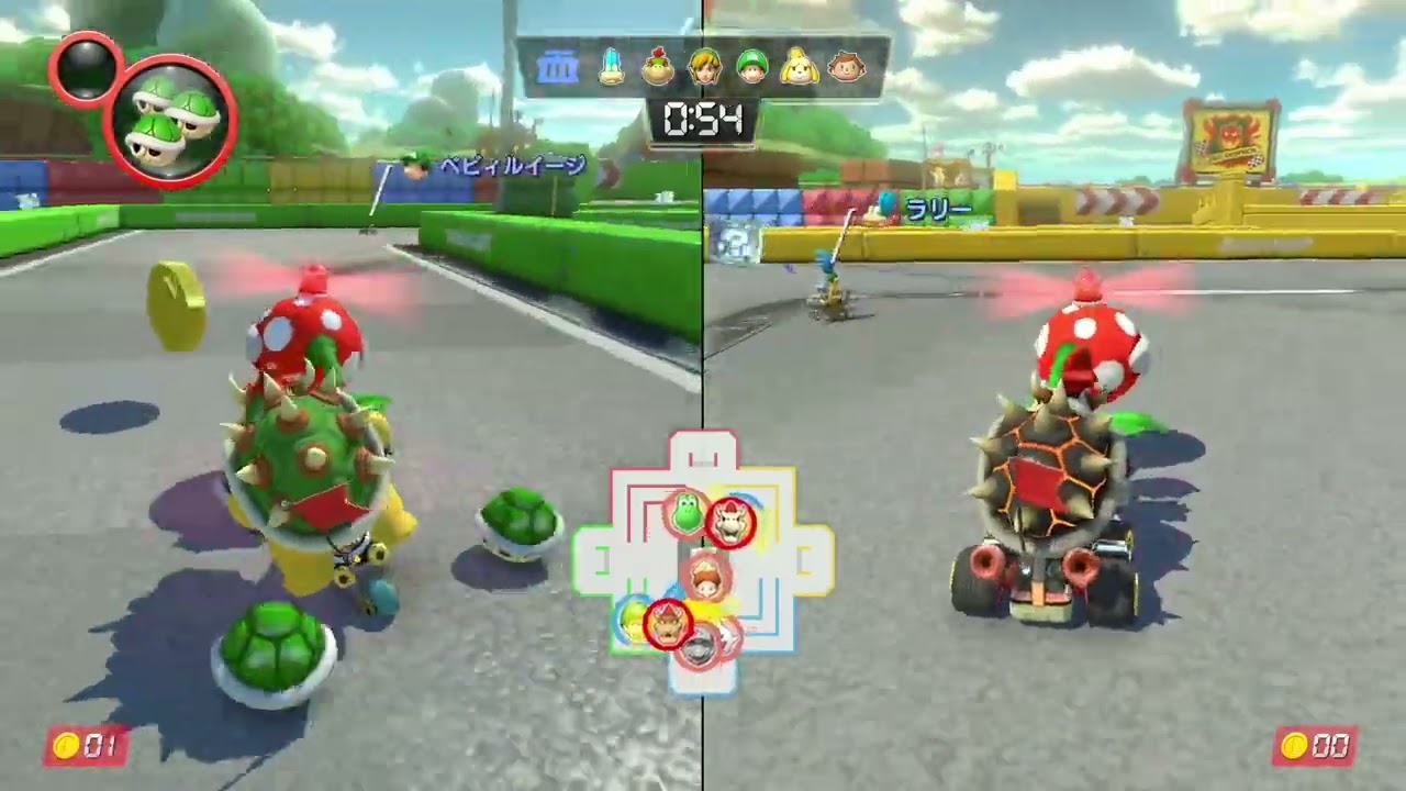 【マリオカート８デラックス】ミニゲーム、パックンvsスパイ第３０弾