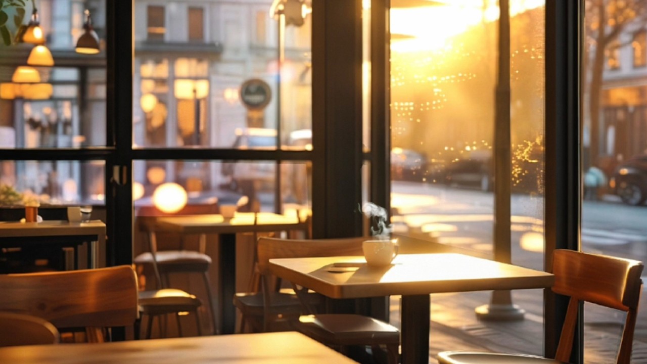 Smooth Winter Morning Jazz ❄️🔥 Cozy Coffee Shop & Soft Piano Ambience