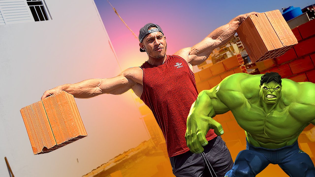 O HULK BRASILEIRO | RAMON DINOPRO NAS OBRAS DA MANSÃO MAROMBA