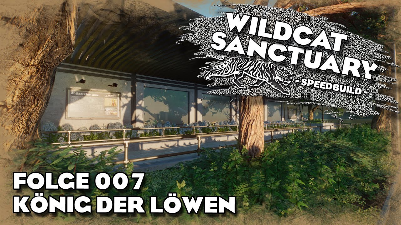 Planet Zoo Speedbuild - 🐯 Wildcat Sanctuary - #007 König der Löwen