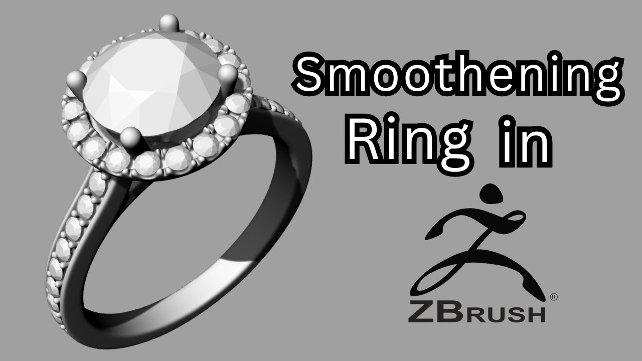 How to Smooth Hard Edges in Jewelry Using ZBrush