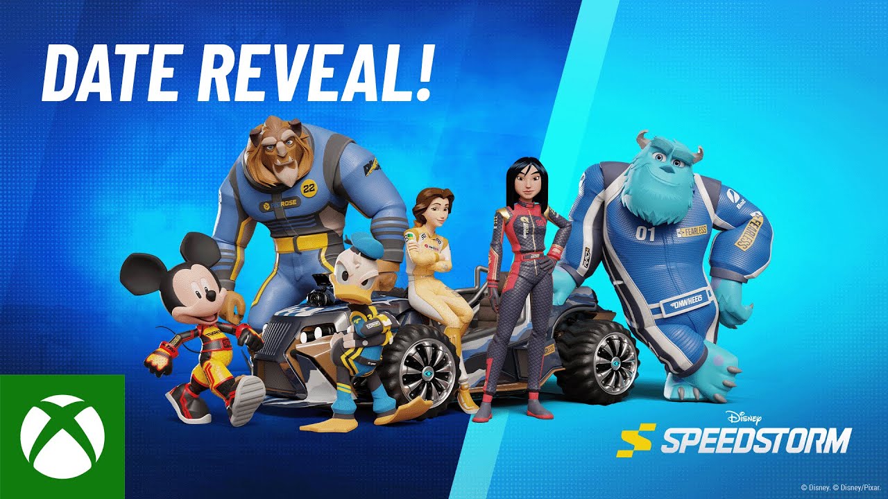 Disney Speedstorm &ndash; Release Date Reveal Trailer