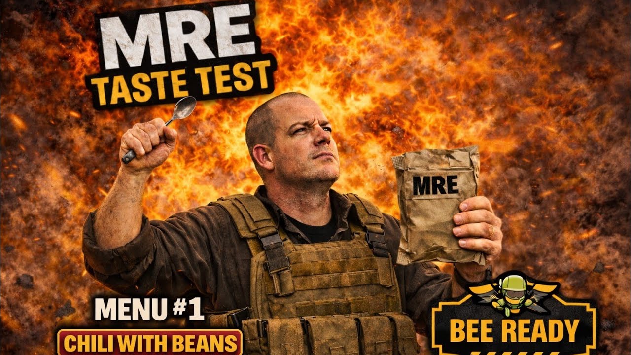 MRE Menu #1 Chili with beans.