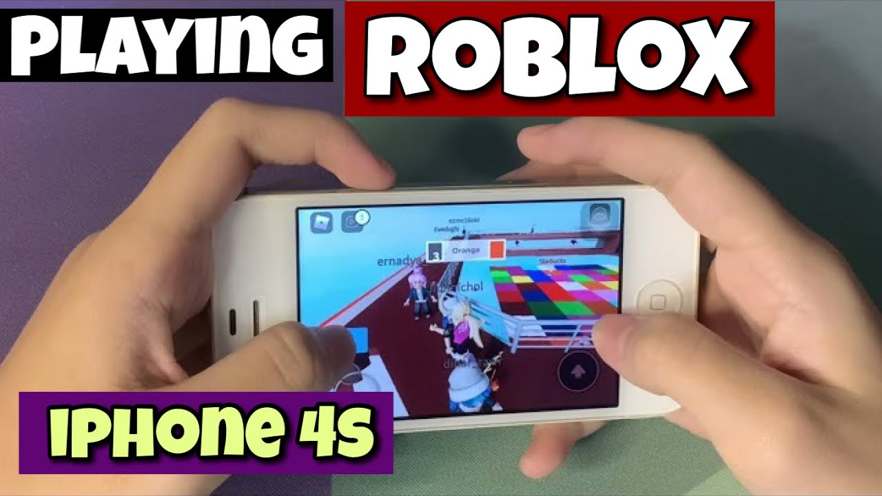 Roblox iPhone 4s Tahun 2021