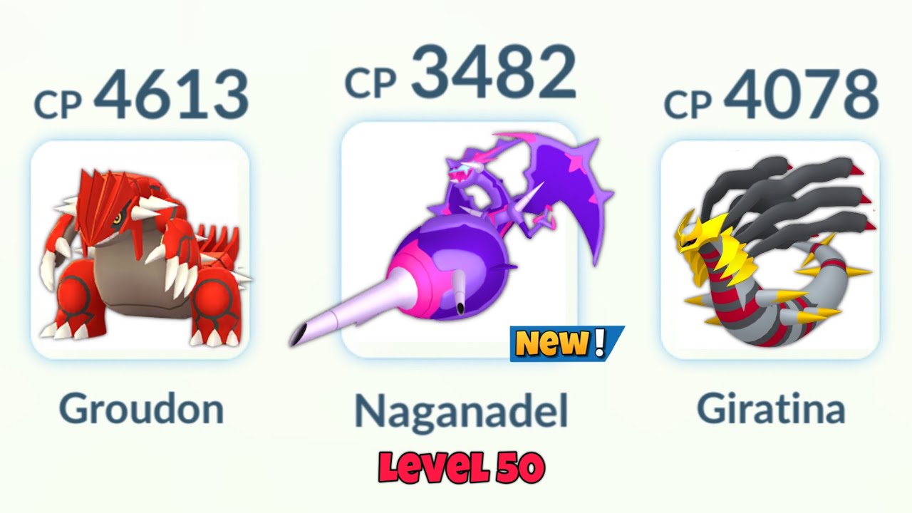 New debut lvl 50 NAGANADEL is Deadly! (Pokemon GO)