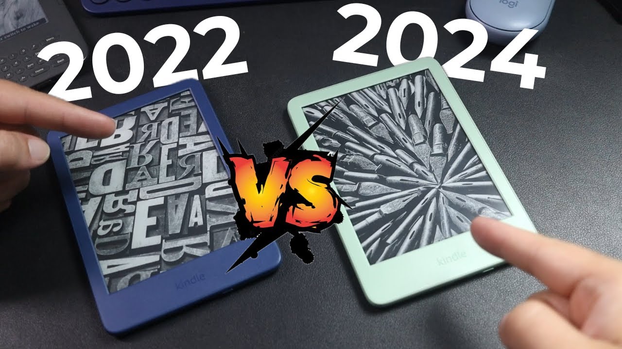 Novo Kindle 11ª Geração 2024 comparativo Kindle 2022
