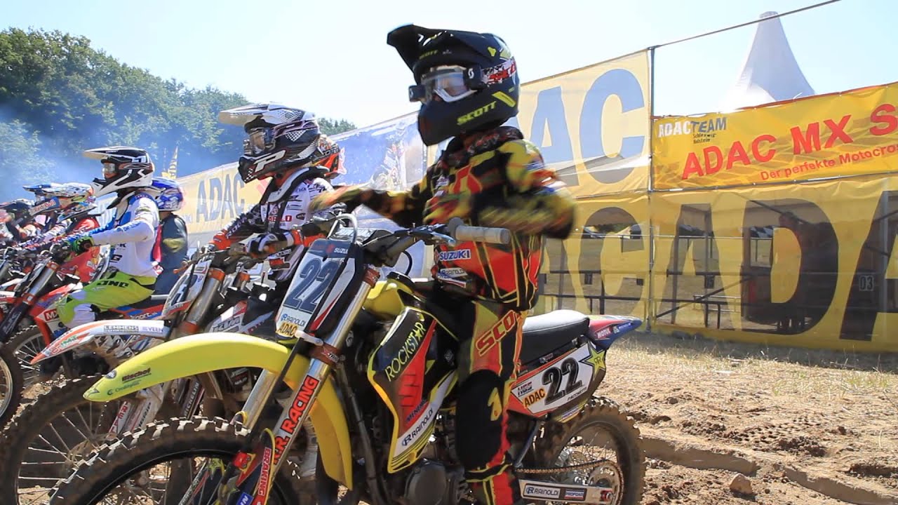 Gianluca Facchetti Start ADAC MX MASTERS Tensfeld 2013