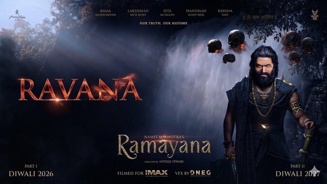Ravana Teaser | Namit Malhotra&rsquo;s Ramayana | Nitesh Tiwari | Yash as Ravana 🔥 | Ravana Glimpse Teaser