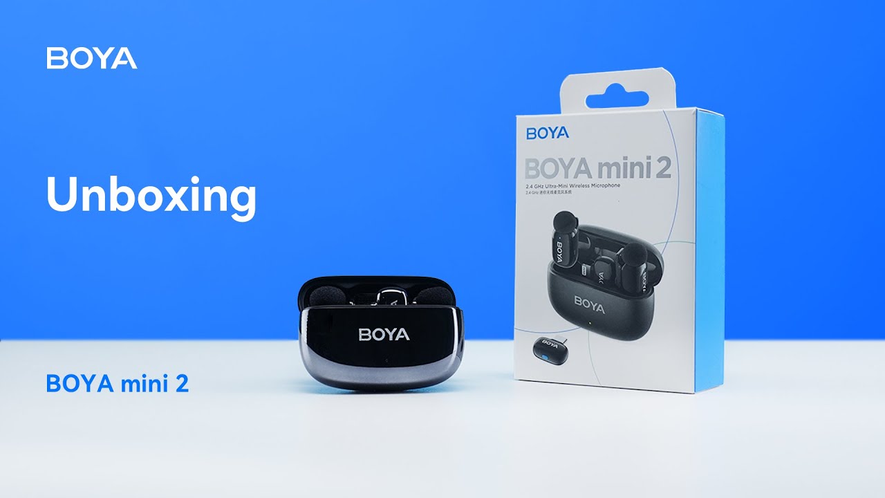 BOYA mini 2 Unboxing｜Everything Included!