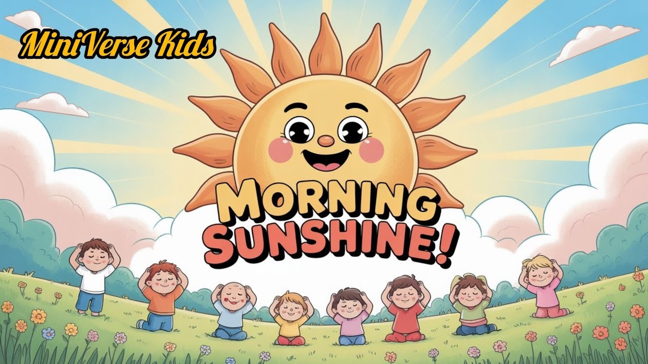 Morning Sunshine Rhyme | MiniVerse Kids Rhyme & Song
