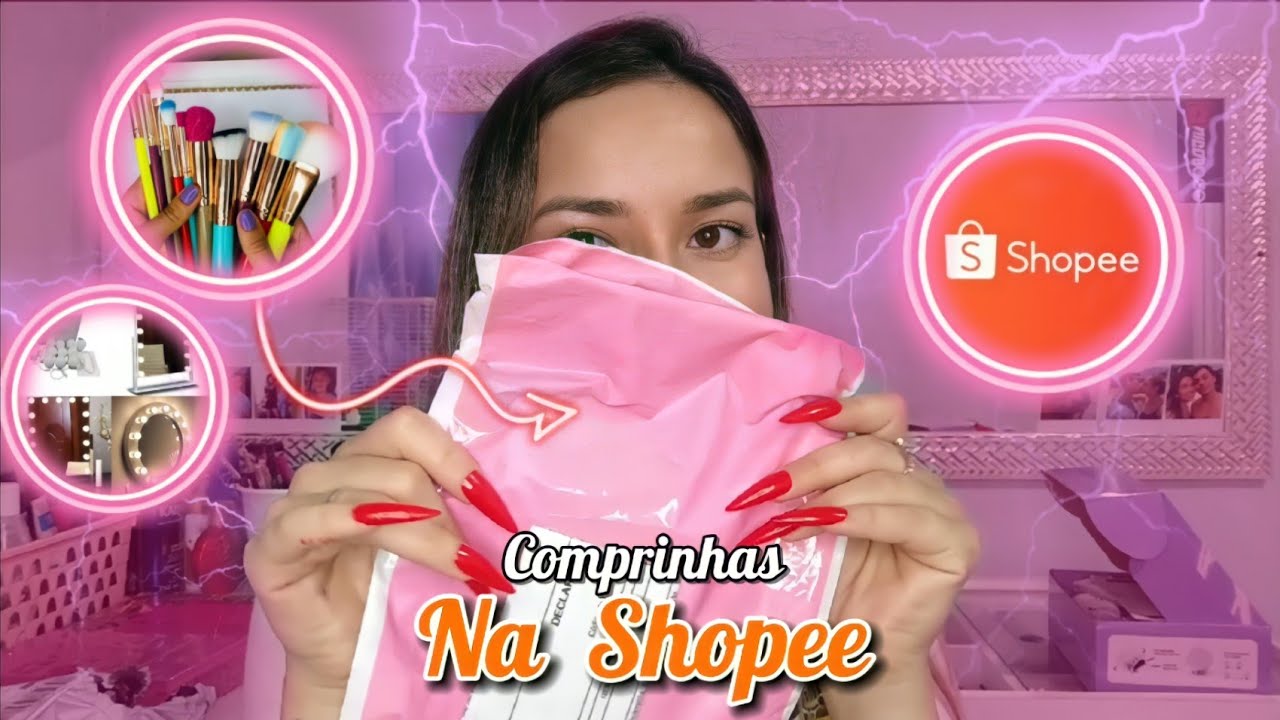 Minhas compras na shopee 🛍️ #shopee  #compras #comprasnashopee