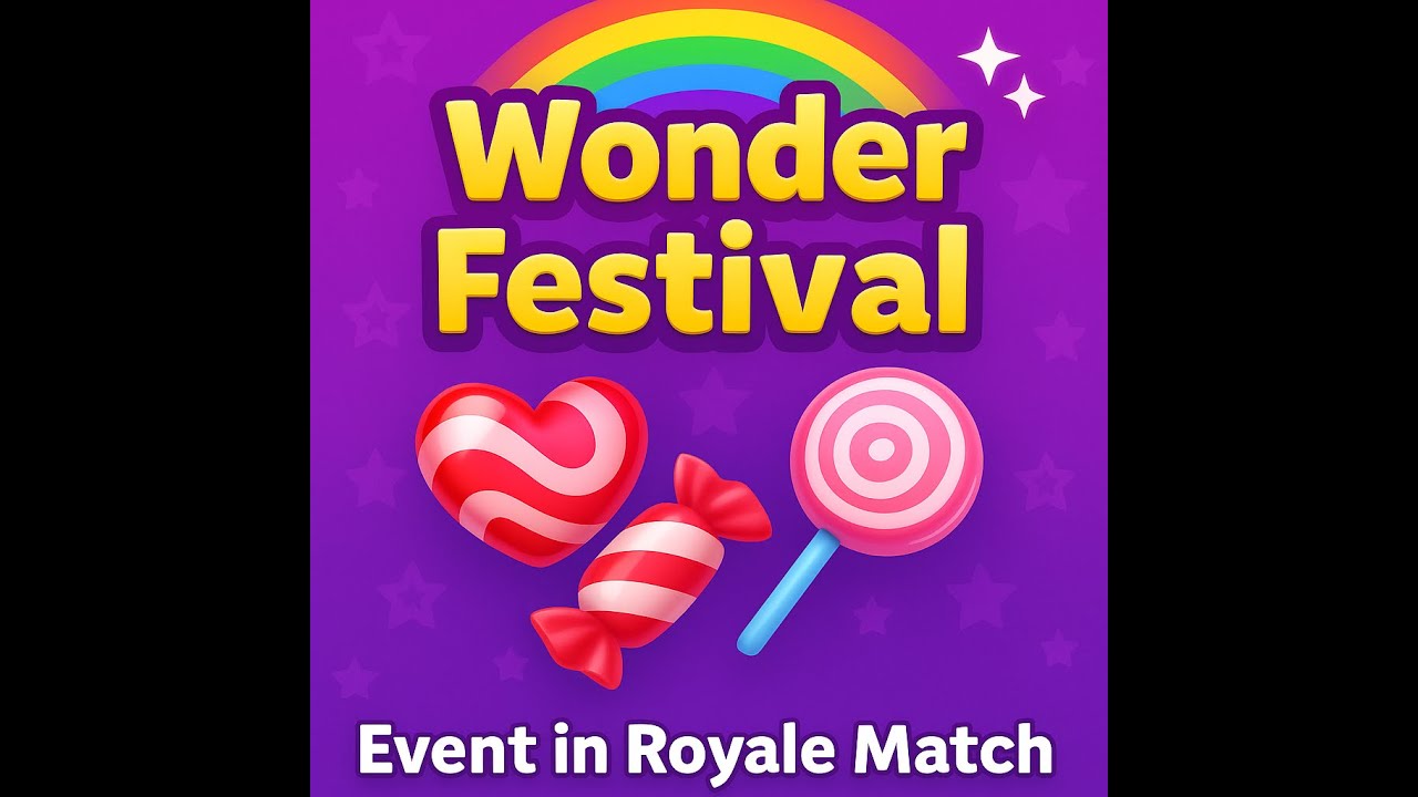 🎡 Wonder Festival – Sweet Rewards Event in Royale Match 🍭✨
