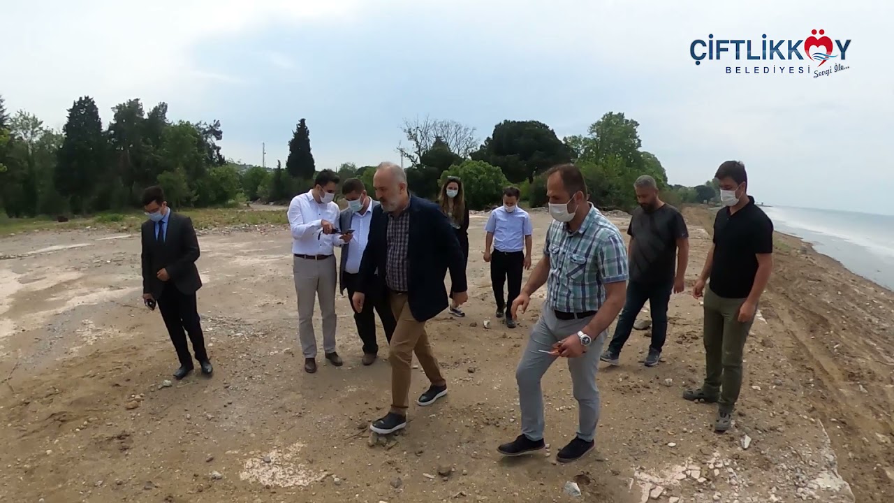 ÇİFTLİKKÖY SAHİL PROJESİ'NDE 2 ETAP BAŞLADI (2 HAZİRAN 2021)