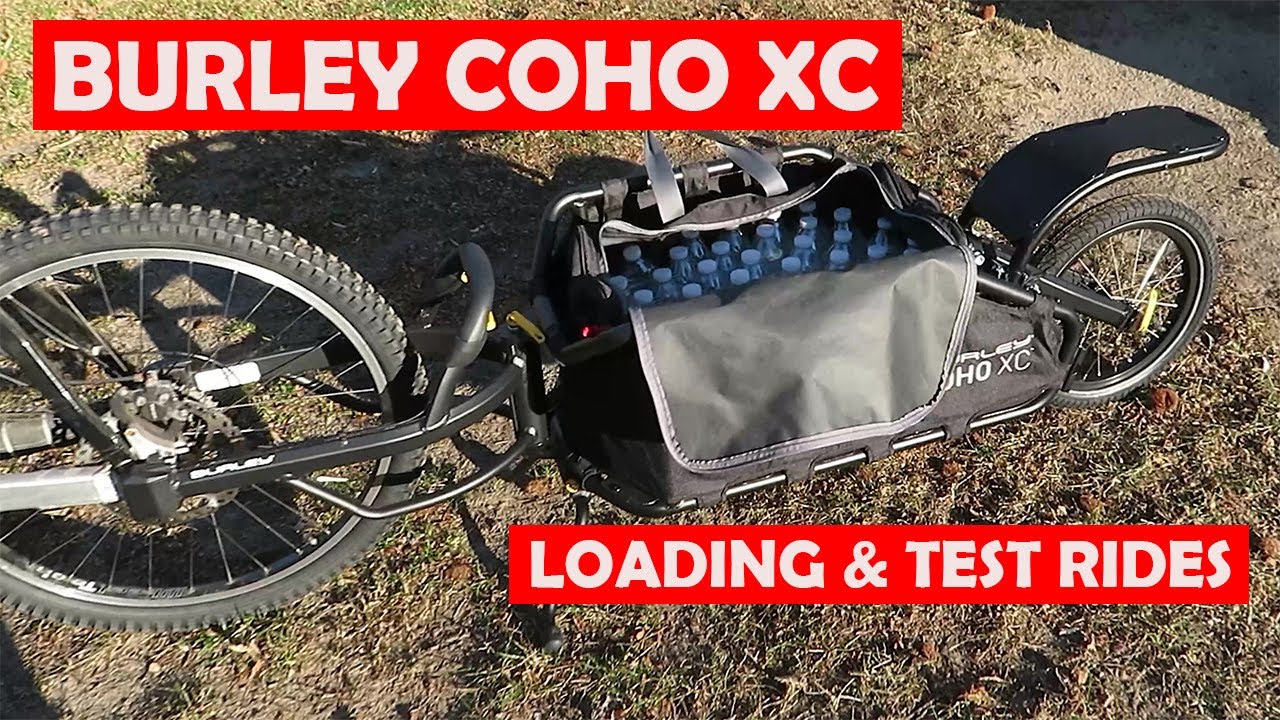 Burley Coho XC Trailer - Features and Loading - On and Off Road Tests - Review