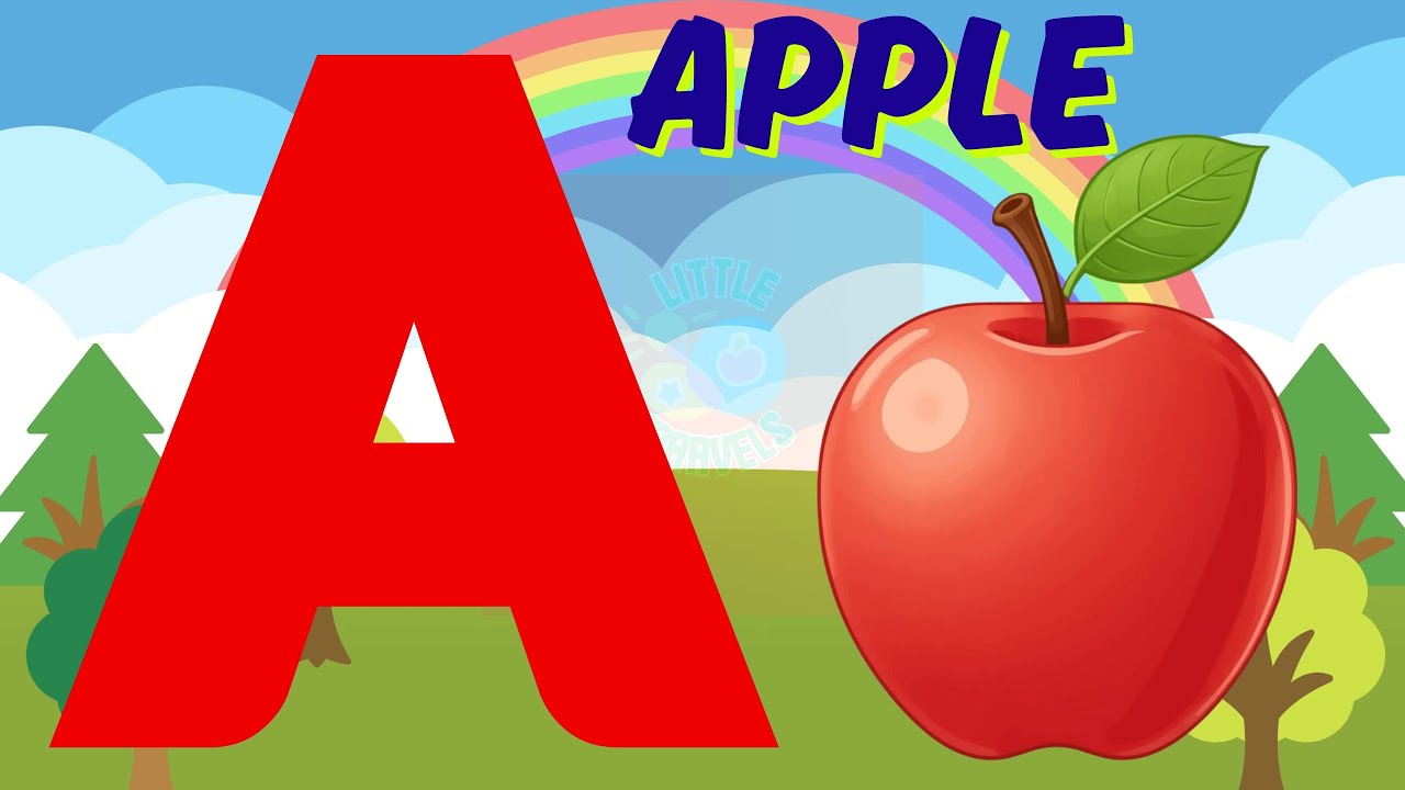 ABC Song - A is for 🍎 for Toddler | Kindergarten Learning Videos for Kids | Nursery Rhymes
