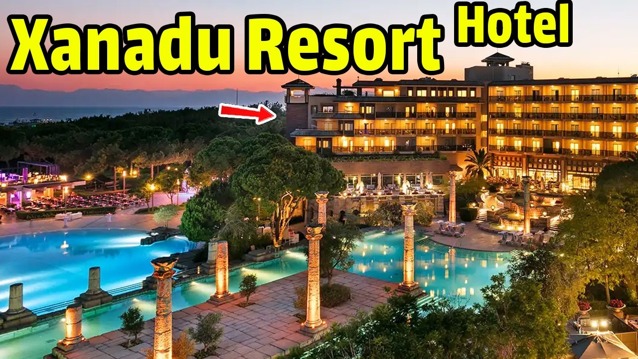XANADU RESORT HOTEL NEW 2025 Uall Inclusive ANTALYA WALKING TOUR Travel Vlog