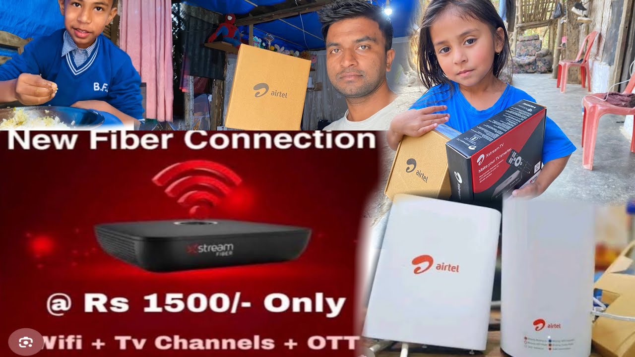 Finally, Airtel Air fiber install offer price ₹1500..