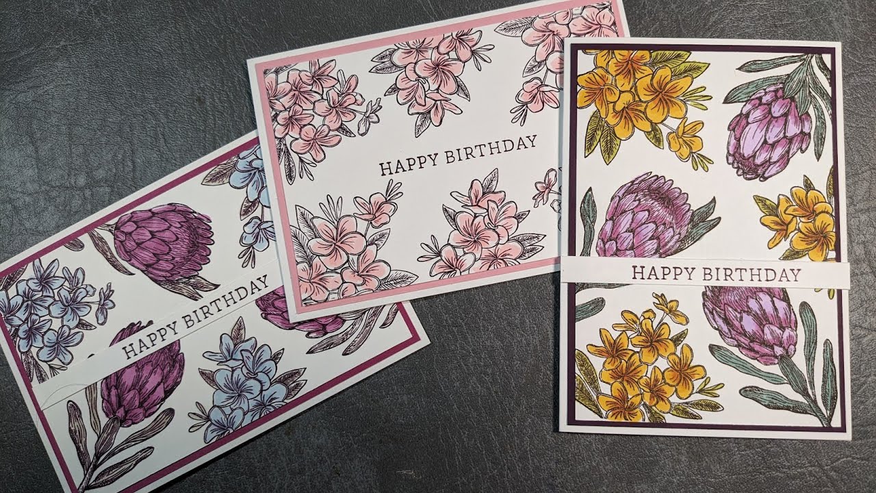 Stampin' Up! Потрясающий набор штампов «Композиции из лепестков» — продуманный дизайн, 6 штампов ...