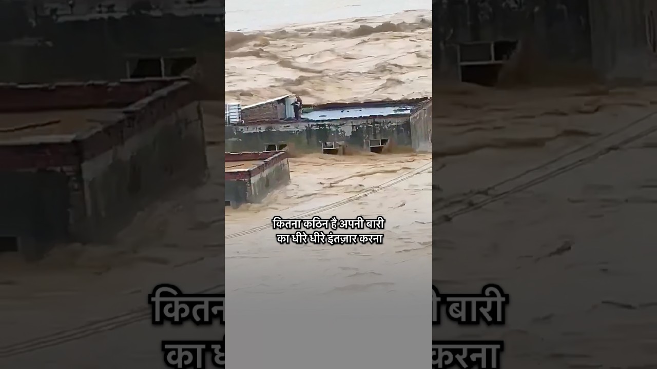Heavy rain ☔️ two man trap by flood in India 🇮🇳 #today #short #rain rain today forecast