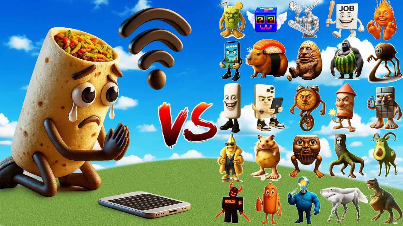 Нет, моя точка доступа против всех боссов Brainrot | Minecraft Mob Battle