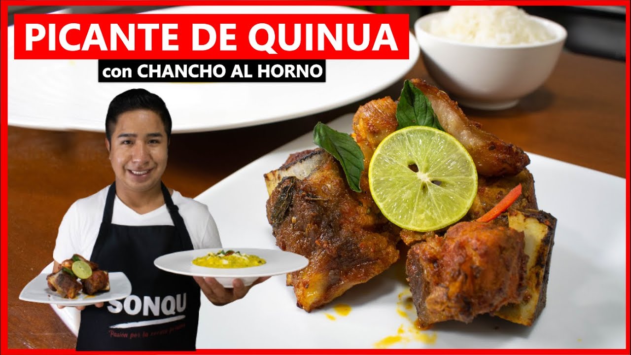 PICANTE DE QUINUA DELICIOSO NUTRITIVO Y FACIL  - SONQU