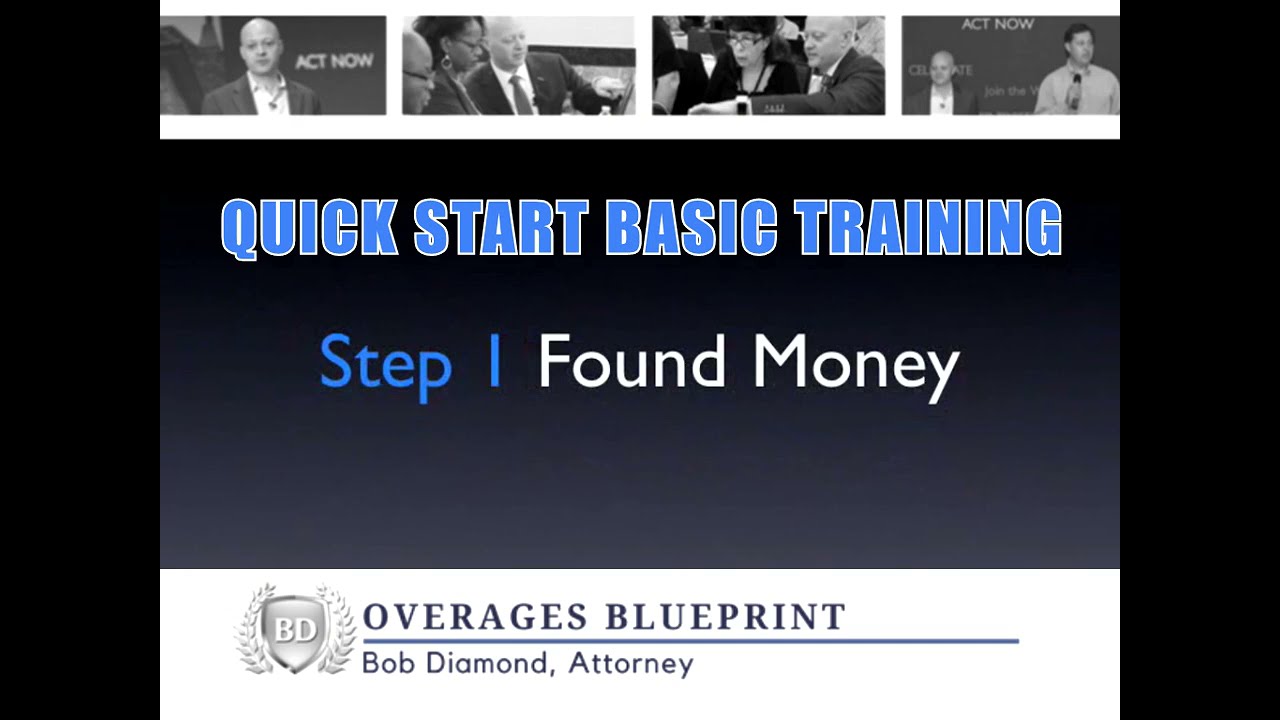Quick Start Basic Overages Training 1   Found Money!   Overages Blueprint