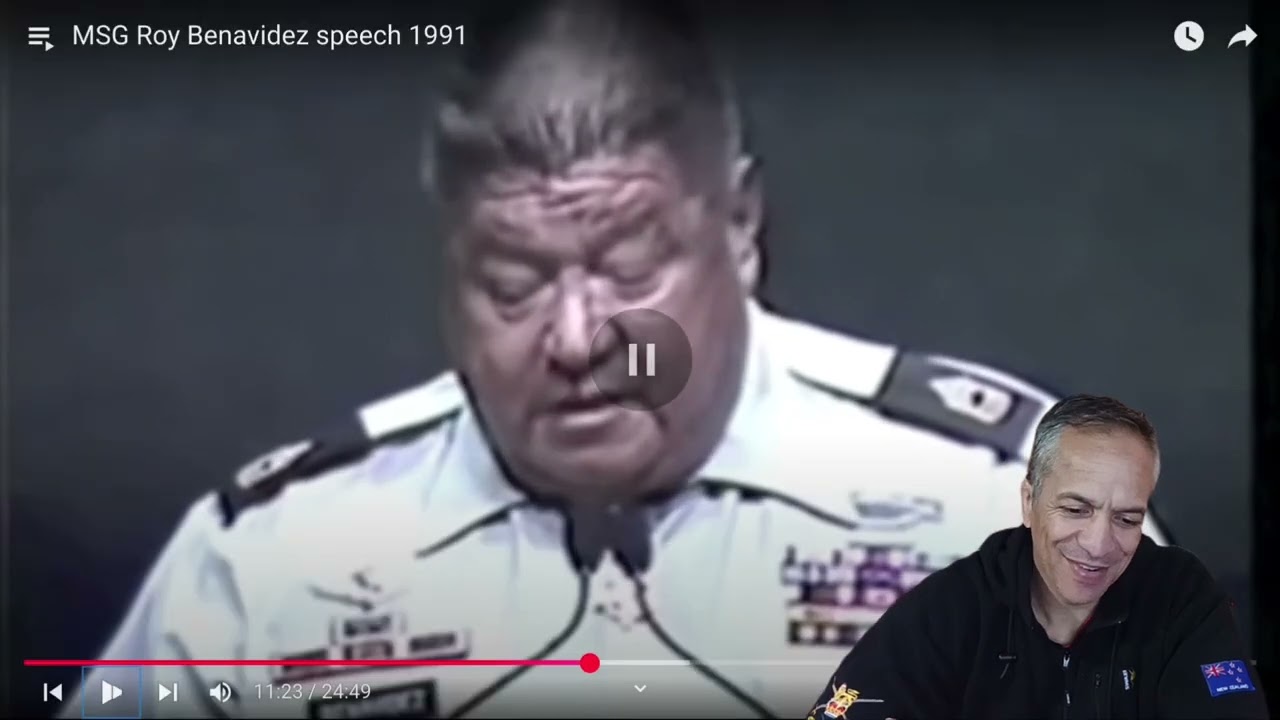 Medal of Honour Roy Benavidez Speech | SAS Veteran Reacts