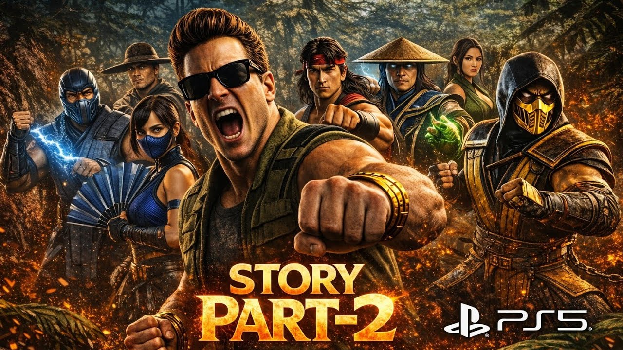 👉 Mortal Kombat 1, часть 2 – Наконец-то появляется Джонни Кейдж 😱 Геймплей на PS5 (на хинди)