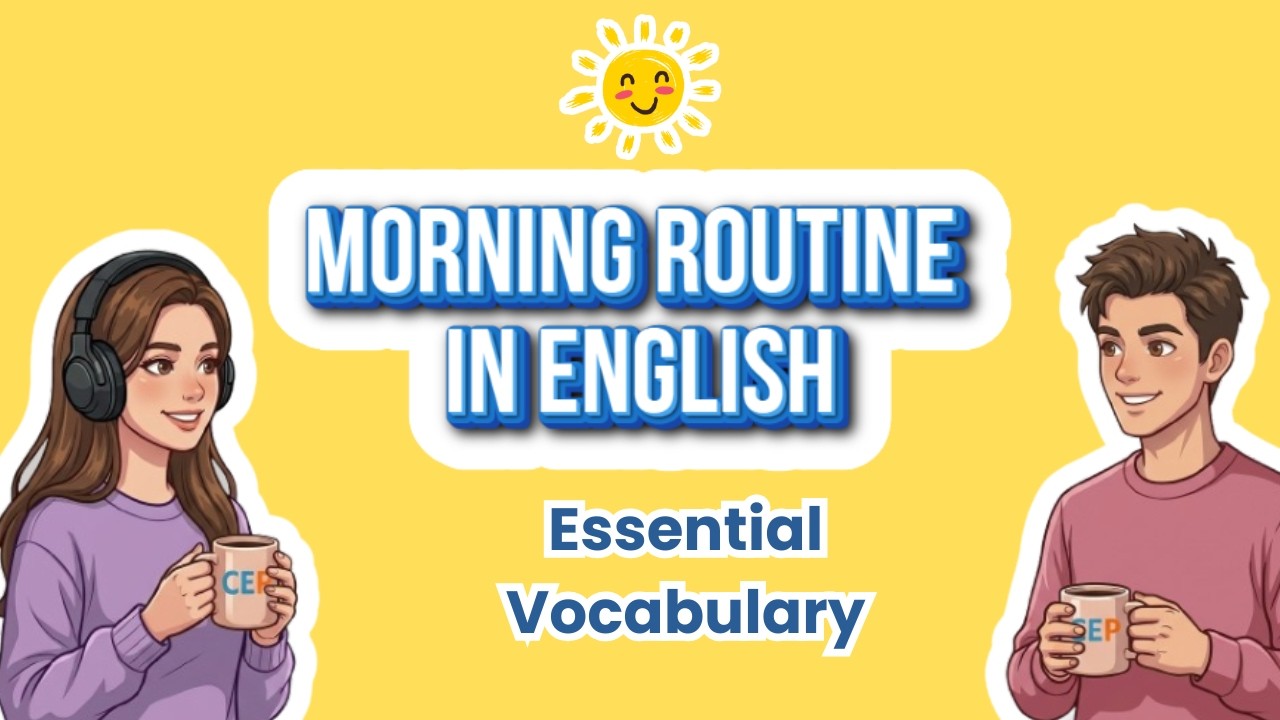 English for Daily Life | Morning Routine in English | A1 Beginner English | English Podcast
