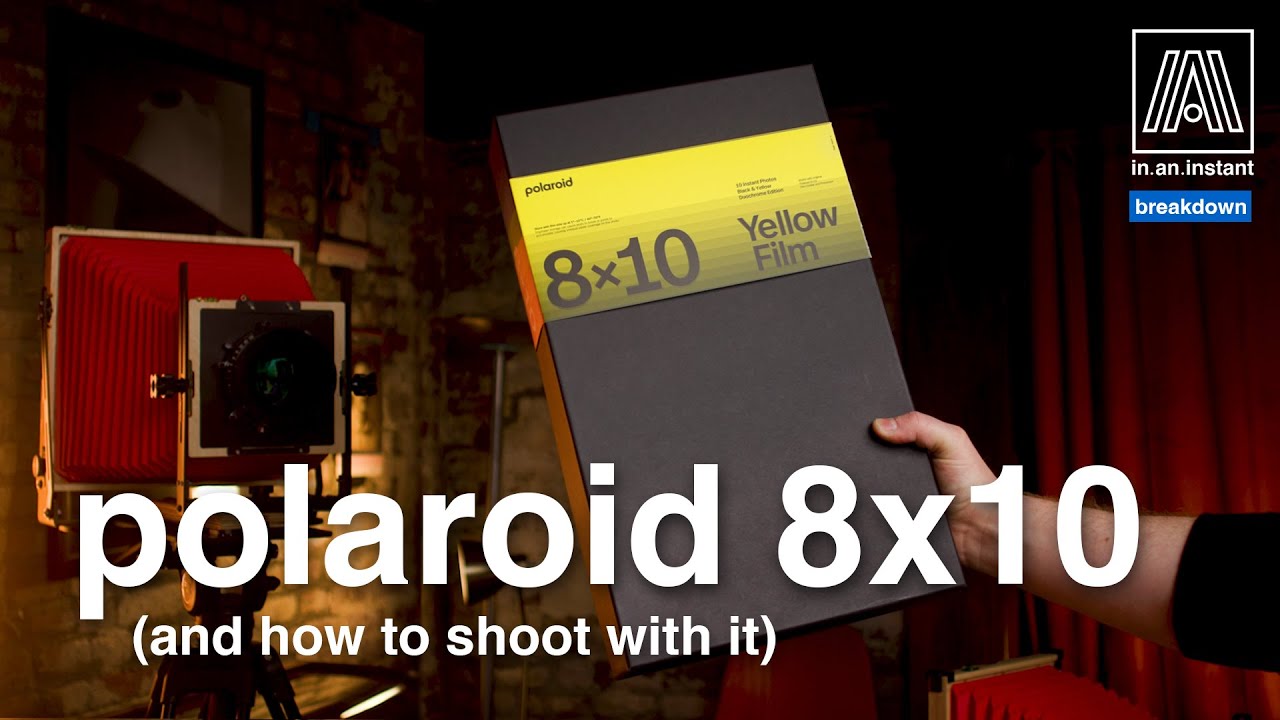 What is Polaroid 8x10? Breaking down Polaroid's largest format with the Intrepid Camera 8x10 MKIII