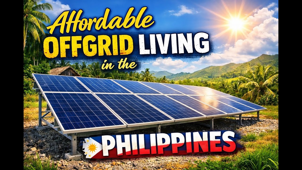 Offgrid solar in the Philippines. Tour, cost, specs, tips and tricks.