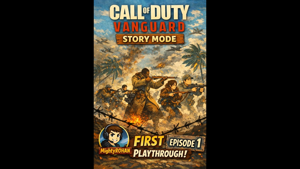 🔴LIVE🔴COD Vanguard Story Mode LIVE 🔴 EP.04 | First Time Playing | Chat With Me! | MightyROHAN