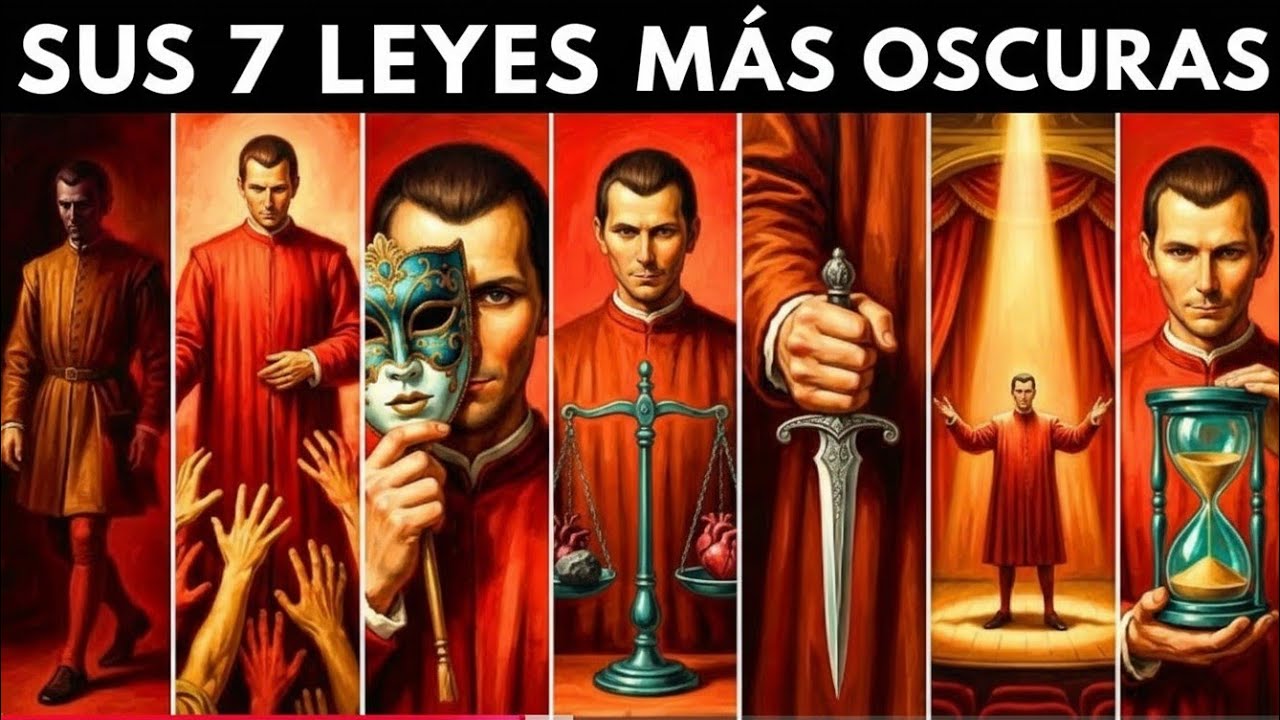 7 Leyes Maquiavélicas que Secretamente Controlan Tu Vida | Psicología Oscura Explicadai