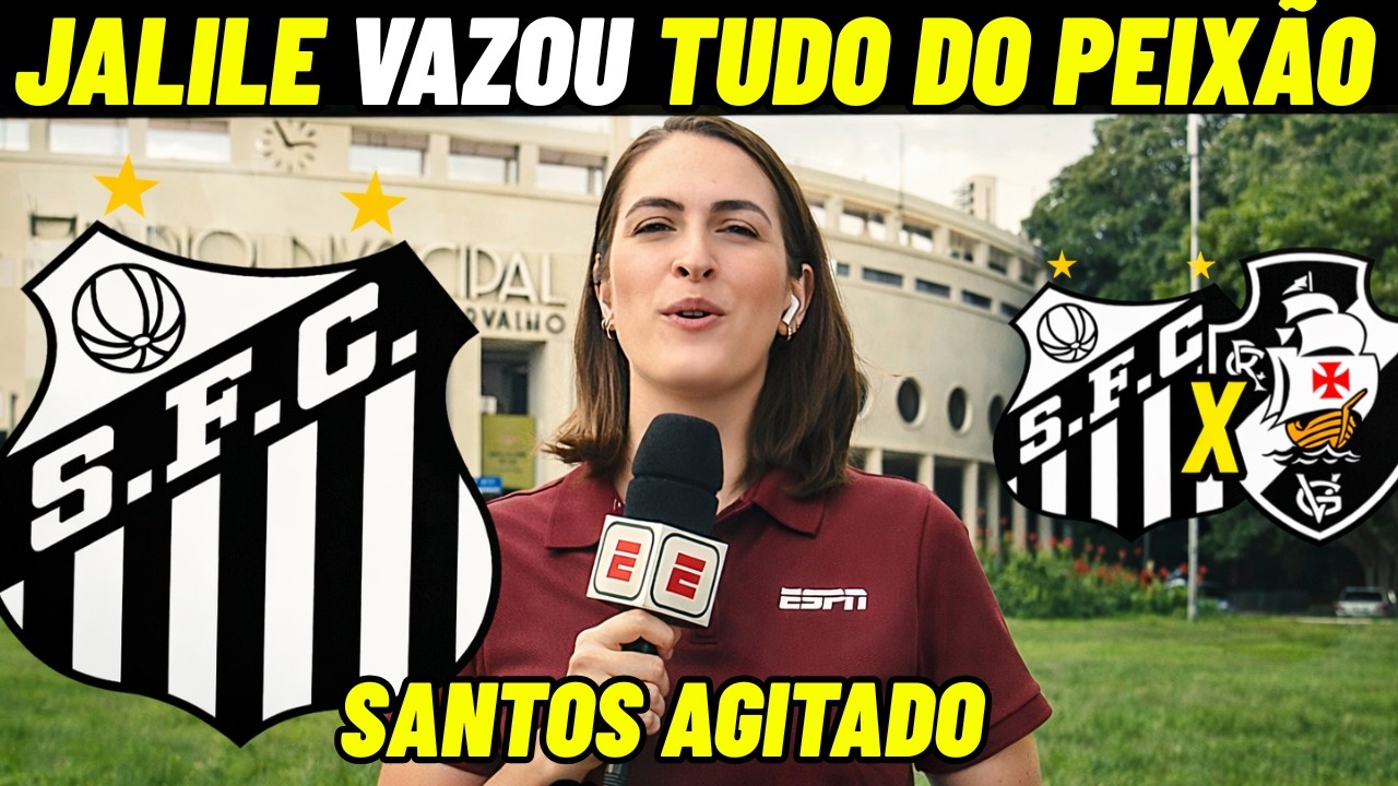 CRISE NO Santos Futebol Clube! Pressão aumenta antes do jogo contra o Club de Regatas Vasco da Gama