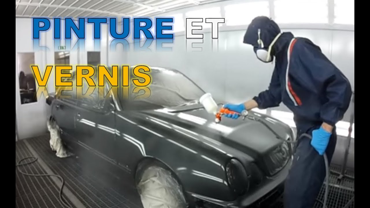Comme la peinture d'une voiture