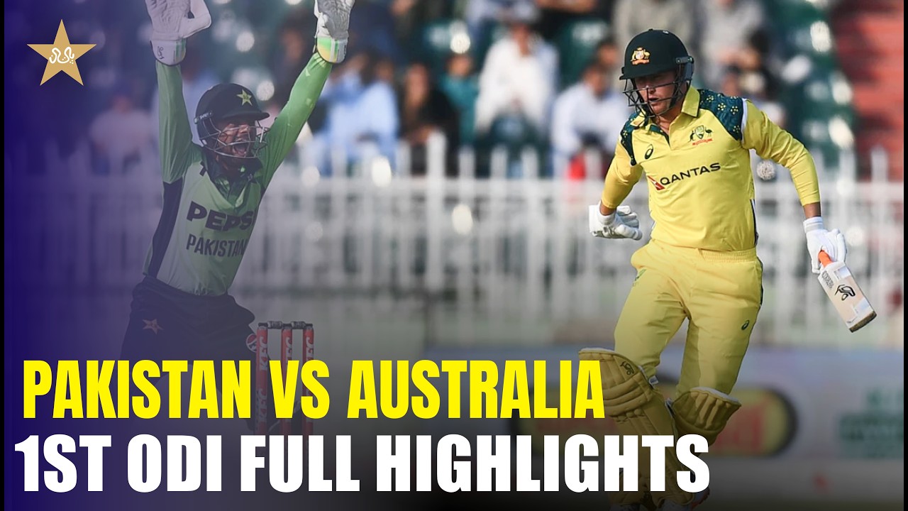 Pakistan vs Australia 1st ODI 2026 | Full Match Highlights | ODI Series | PCB | MR1K
