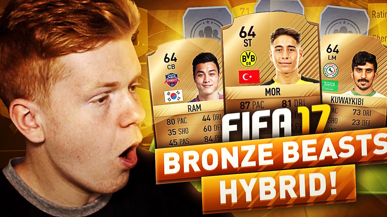 BRONZE BEAST HYBRID ft. EMRE MOR!! - FIFA 17 ULTIMATE TEAM